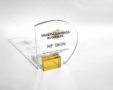 NF Skin Wins Best Skincare Products Manufacturer