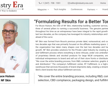 NF Skin Certified as an Industry Leader of 2020